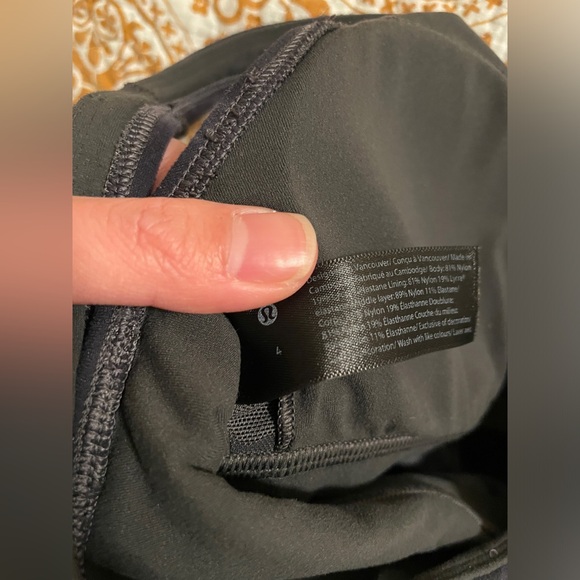 Lululemon Align Tank Tie Dye Graphite Grey (Size 4) - Picture 4 of 5